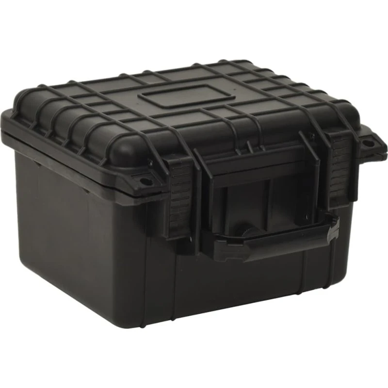 Transportabel flightcase 27x25x18 cm – PP, sort