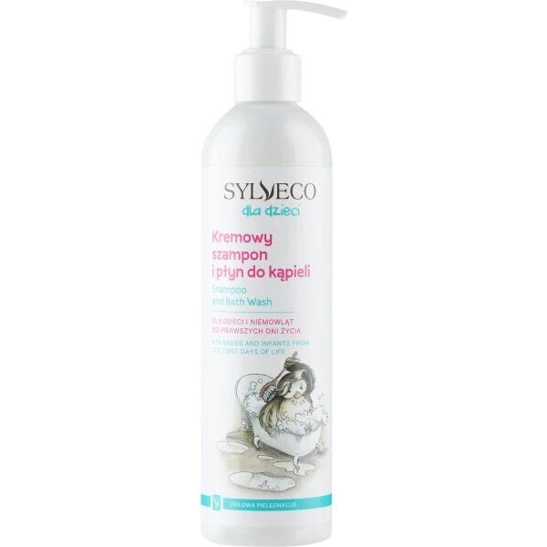 SYLVECO Cremet shampoo og bade-lotion til børn 300 ml