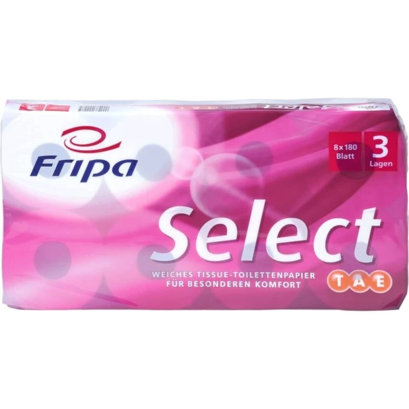 Select Toiletpapir 3-lags 23,4 m x 10 cm - 48 ruller