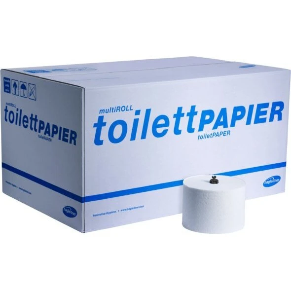 Hagleitner 3-lags toiletpapir 67,2 m x 9,8 cm, hvid (system)