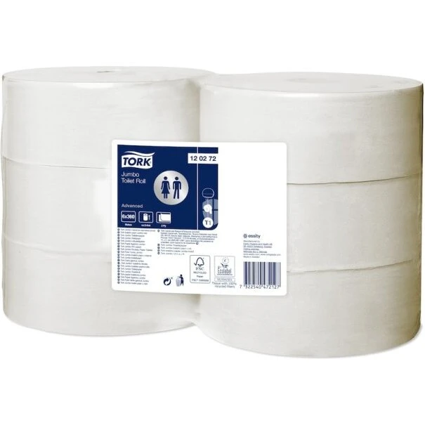 Tork Advanced T1 Jumbo 2-lags toiletpapir 360 m (hylse 59 mm)
