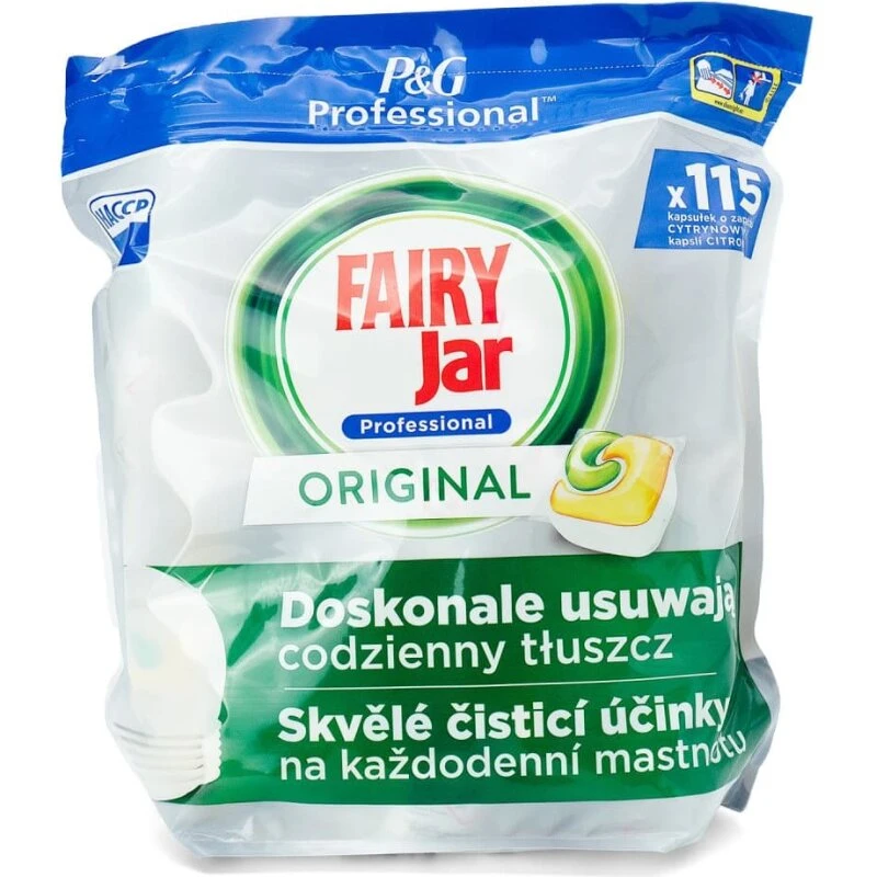 Fairy opvaskemaskinetabletter 115 stk. citron