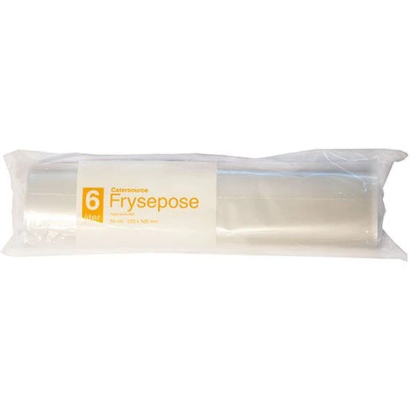 Catersource Fryseposer 6 L (250x500 mm) med skrivefelt, 50 stk