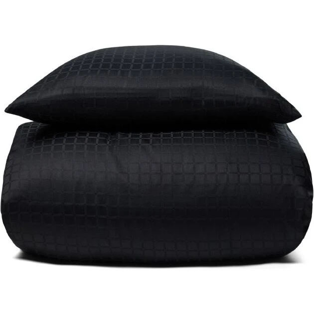 By Night Daisy 140x200 cm bomuldssatin sengesæt - Sand