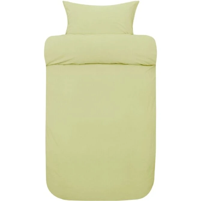 Høie Scandinavia Frøya sengetøj 140x200 økologisk stenvasket lime