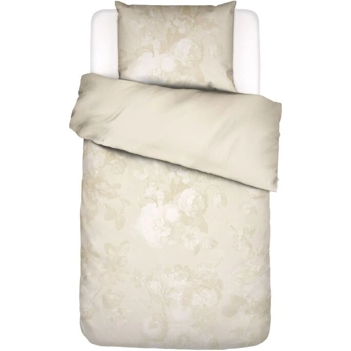 Essenza bomuldssatin sengesæt 140x220 cm Floor Oyster