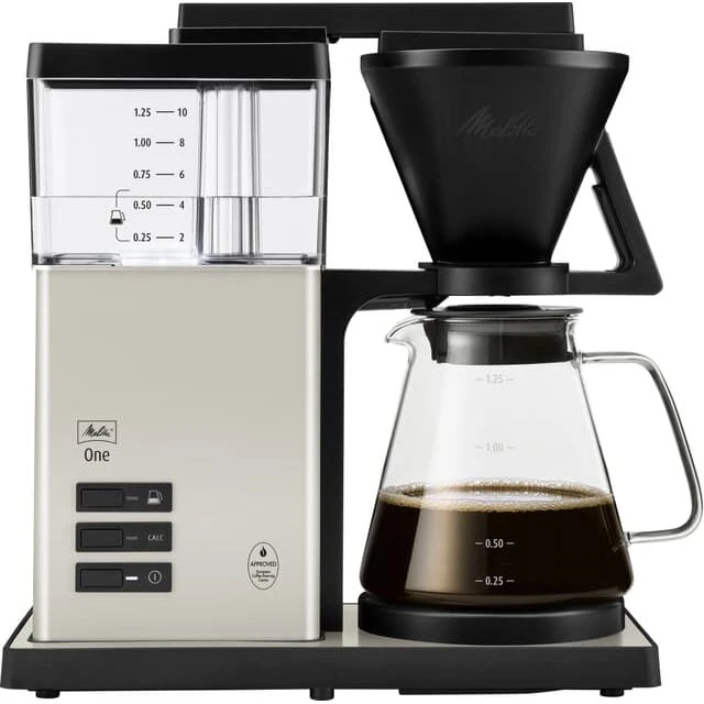 Melitta One filterkaffemaskine 22747 1,25 L (creamy white)