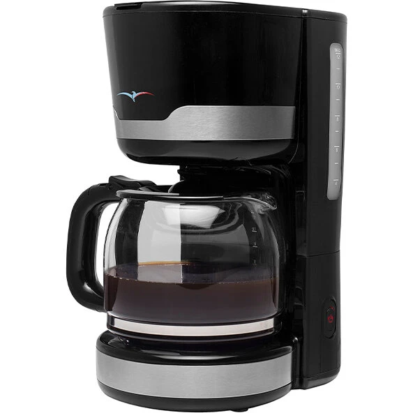 ALBA Kaffemaskine 12 kopper 1000W 1,5 L hold-varm