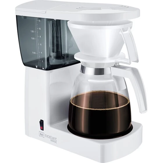 Melitta Excellent Grande 3.0 12-kops kaffemaskine - hvid