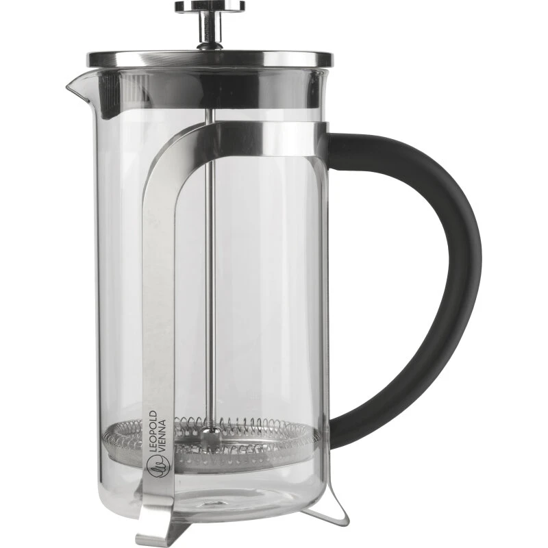 Bredemeijer Stempelkande 0,35 L - Silver/Black