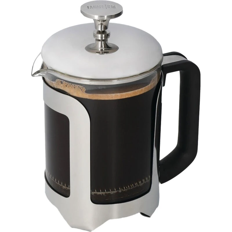 La Cafetière Roma 4 kopper stempelkande, rustfrit stål