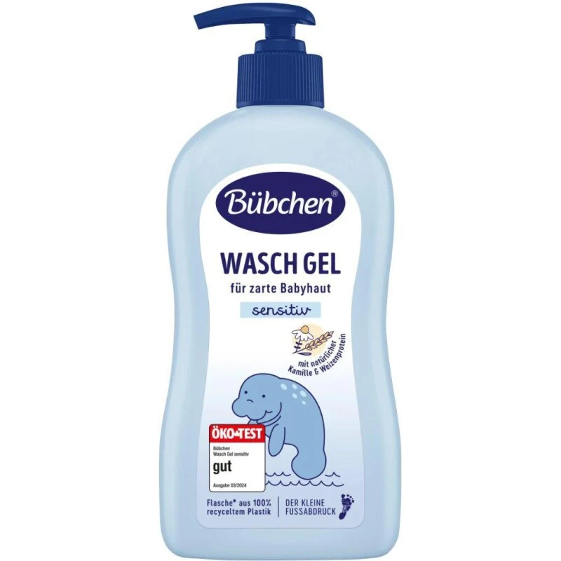 Bübchen Baby Wash Gel 400 ml – mild med kamille
