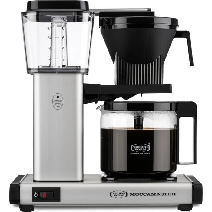 Moccamaster One Switch 53750 – matt silver