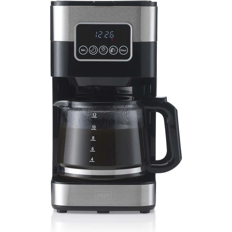 Trebs 24100 Filterkaffemaskine 1,5 L – Rustfrit stål