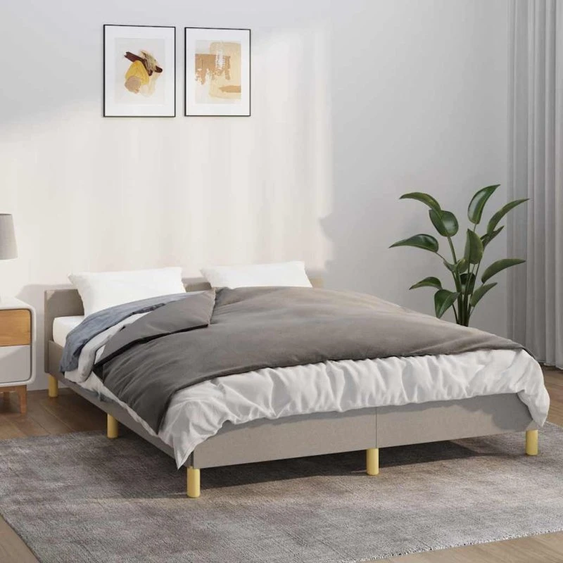 Tyngdetæppe med betræk 150x200 cm – 7 kg, grå