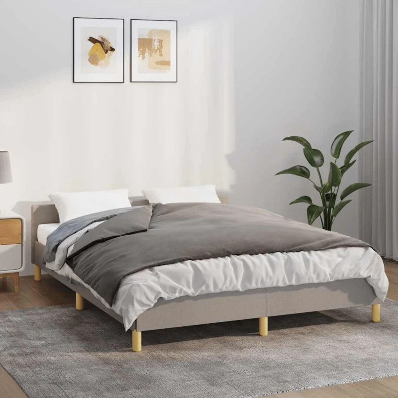 Tyngdetæppe 150x200 cm med betræk 11 kg – grå