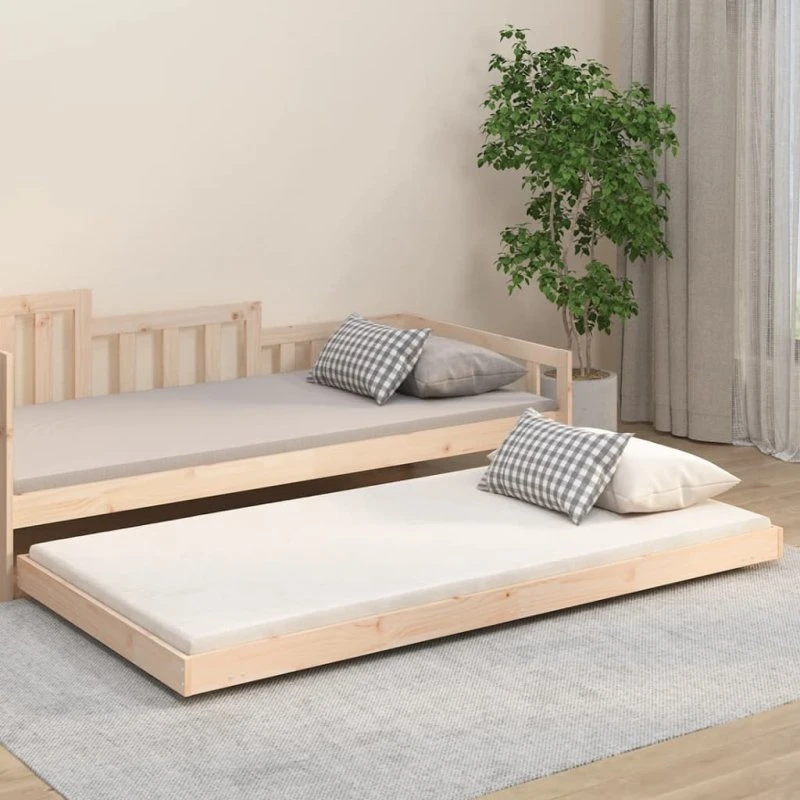 Sengeramme 80x200 cm i massivt fyrretræ
