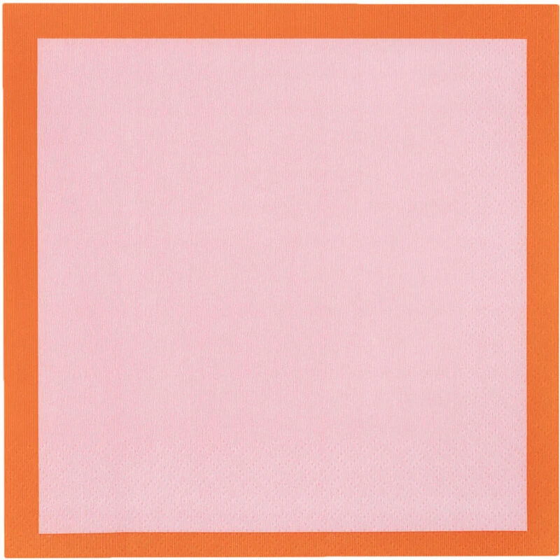 Iittala Play papirservietter 33x33 cm - pink/orange