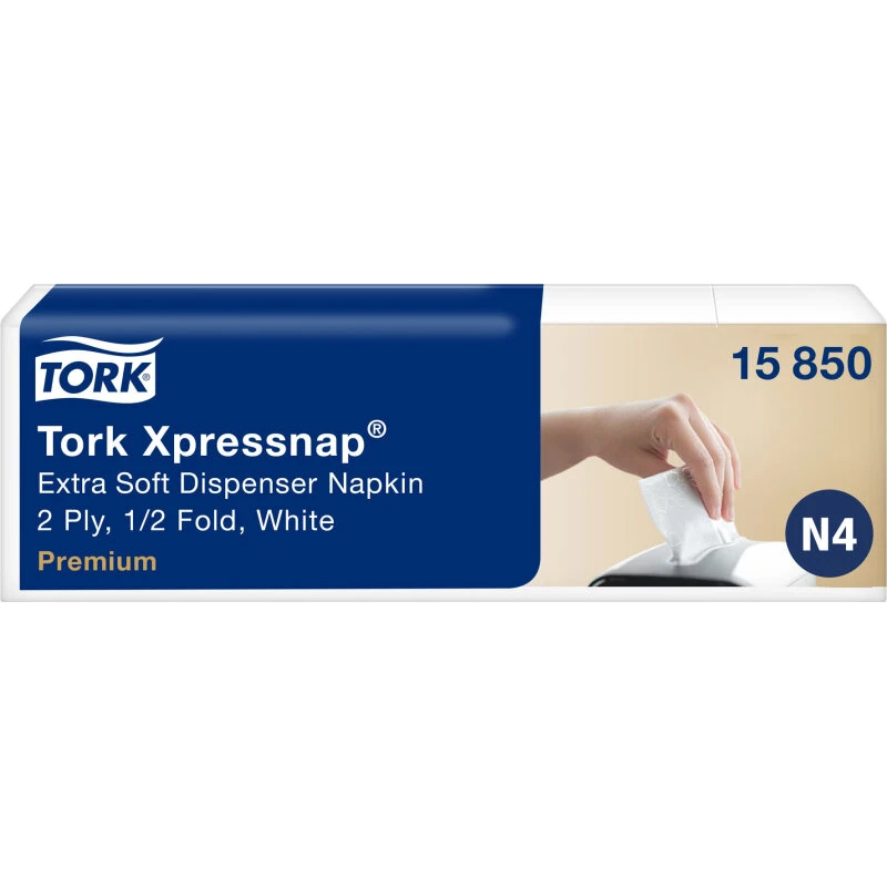 Tork Xpressnap Extra Soft N4 servietter 1000 stk, hvid