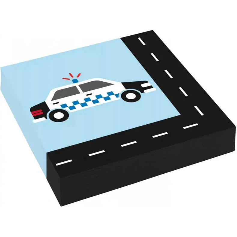 On the Road servietter 33x33 cm, 20 stk