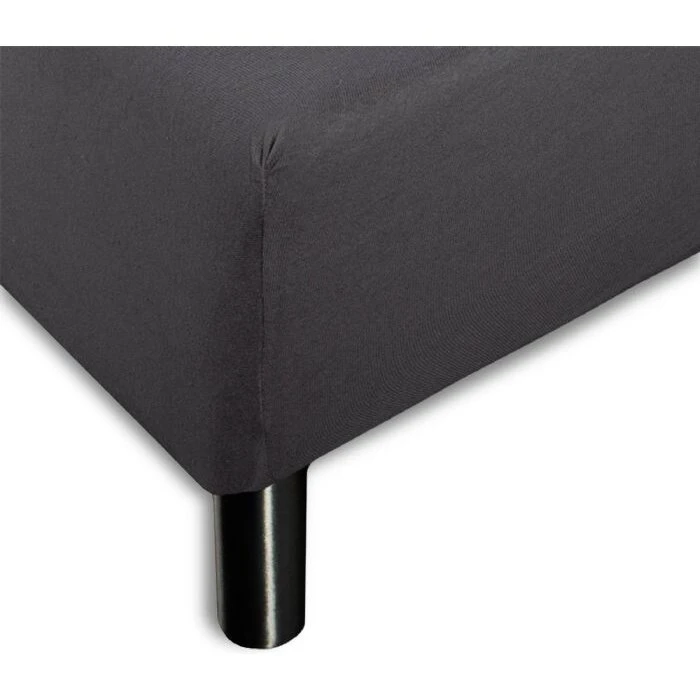 Nordstrand Home Stræklagen 90x200 cm - Antracitgrå 100% bomuld