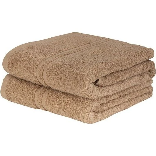 IN Style Badehåndklæde 65x130 cm - Natur, 100% bomuld