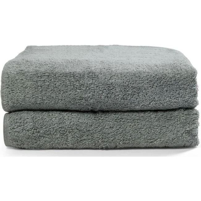 Nordisk Tekstil Bambus-håndklædesæt 4 stk. Grå (2x50x100, 2x70x140)