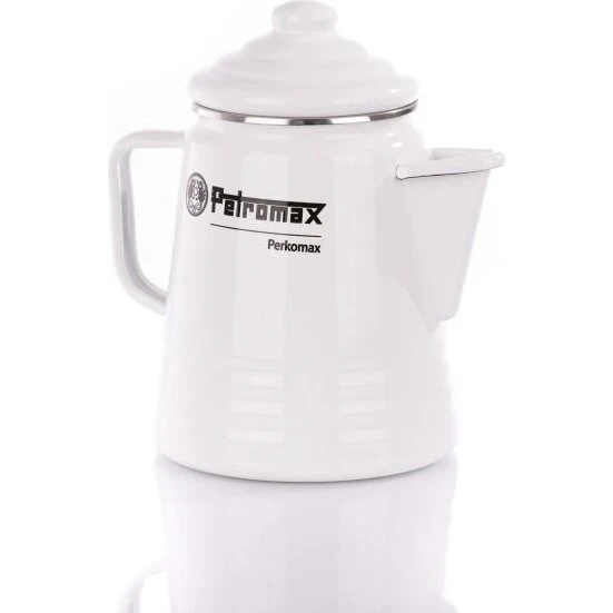Petromax Perkomax kaffeperkolator 1,3 L – hvid emalje