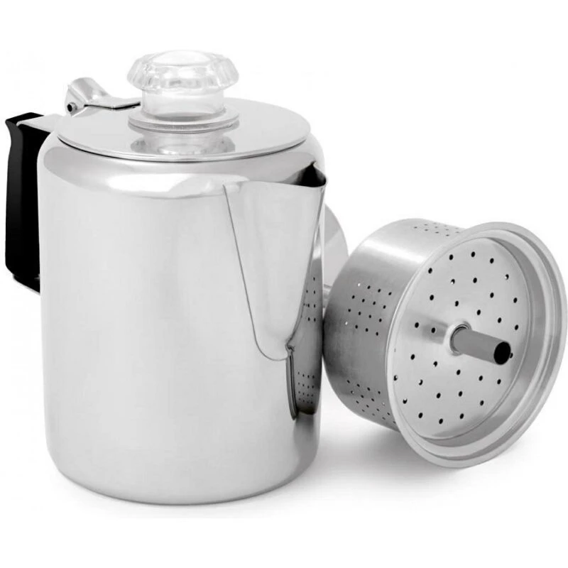 GSI Stainless Percolator kaffekande, 3 kopper