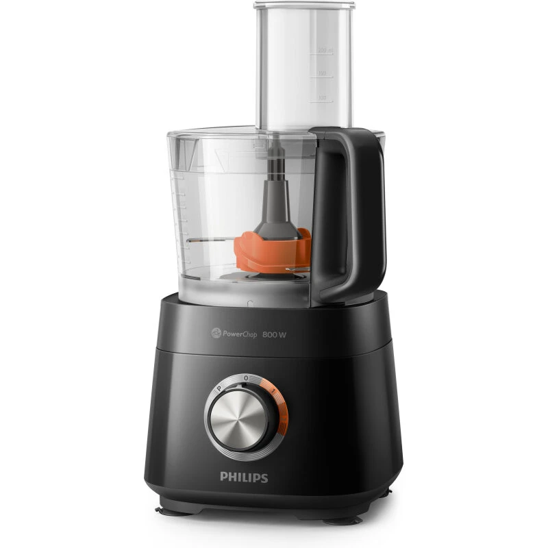 Philips HR7510/10 Viva Compact foodprocessor 800W, 2,1 L, sort