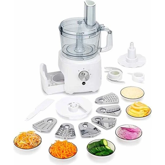 Wilfa FP2-1000W foodprocessor — 1000W, 1,2 L, hvid