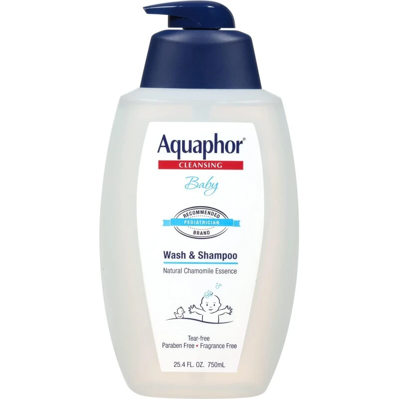 Aquaphor Baby Wash & Shampoo uparfumeret 750 ml