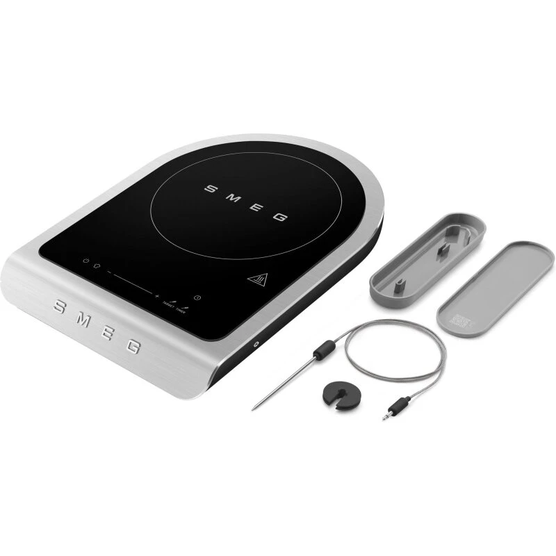 Smeg PIC01BLMEU bærbar induktionsplade, sort