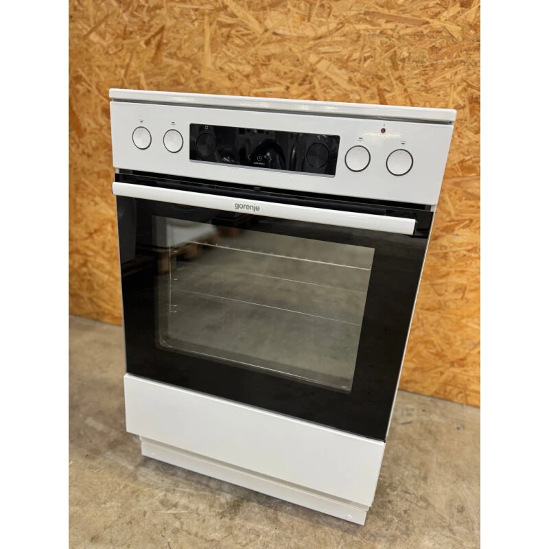 Gorenje keramisk komfur GEC6D60WPB – 71 L ovn