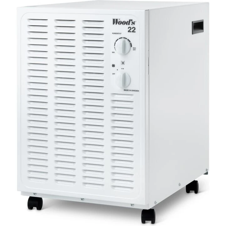 Wood's SW22FW affugter 8 L/døgn – op til 100 m²