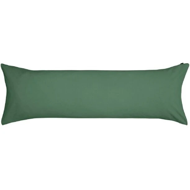 Høie Frøya pudebetræk 50x150 cm - Støvet grøn (økologisk)