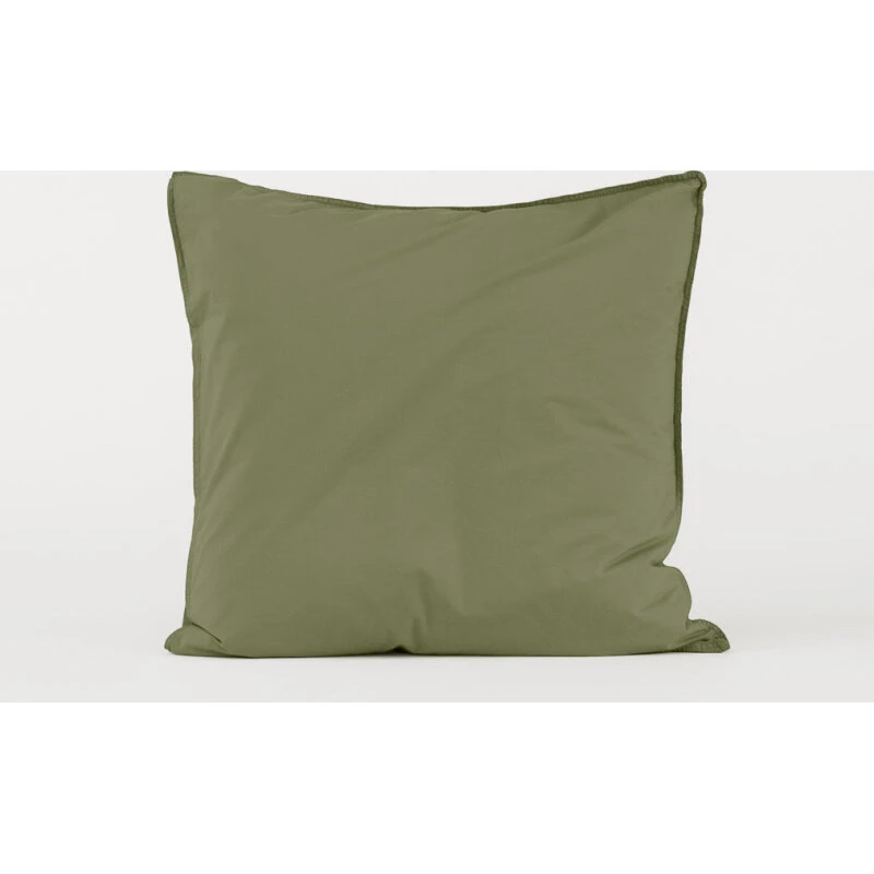 DAWN Percale pudebetræk 60x63 cm - Olive (olivengrøn)