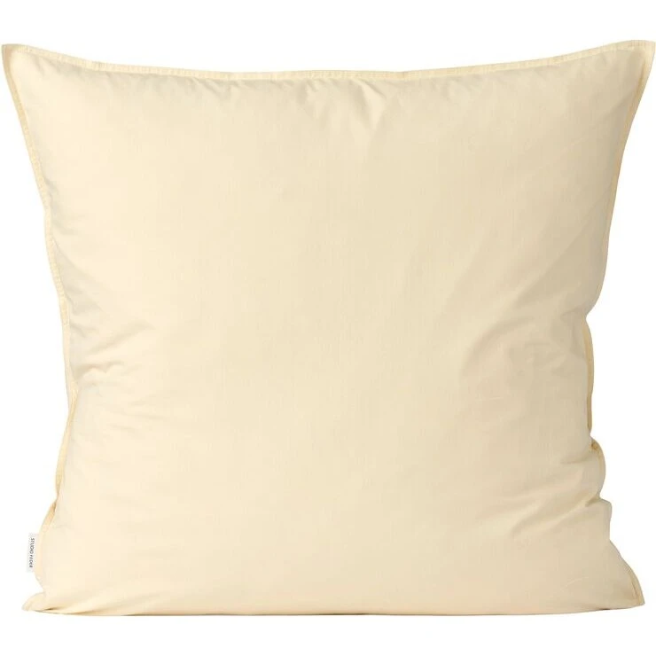 Percale hovedpudebetræk 60x63 cm - Ivory