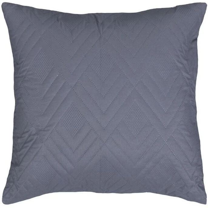 Borg Living pyntepude 45x45 cm - tosidet mørkegrå/lysegrå