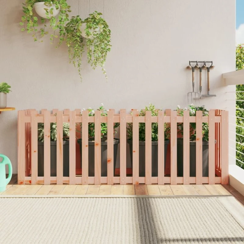 Højbed 200x50x70 cm i massivt douglasgran – stakitdesign