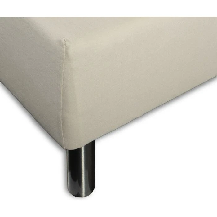 Nordstrand Home Stræklagen 90x200 cm, Sand - 100% bomuld (H40)