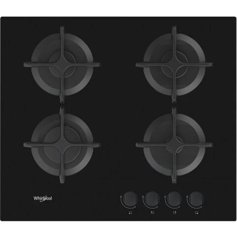 Whirlpool AKT 616 NB indbygget gasblus 50-59 cm, sort