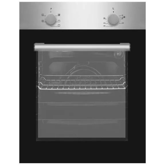 Ecotronic EO451S Indbygningsovn 49 L – Rustfri/Sort glas