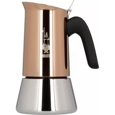 Bialetti New Venus 6-kops espressokande, kobber