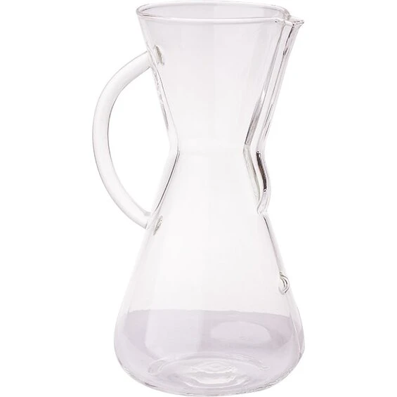 Chemex 3-kops kaffebrygger med glashåndtag, 450 ml