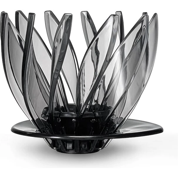 Hario Suiren V60 Rib Dripper 02, sort