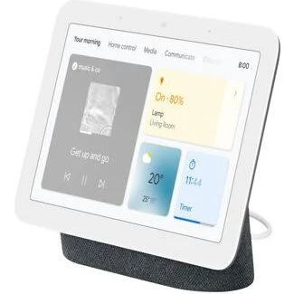 Google Nest Hub (2. gen) 7-tommer smart display – kulsort