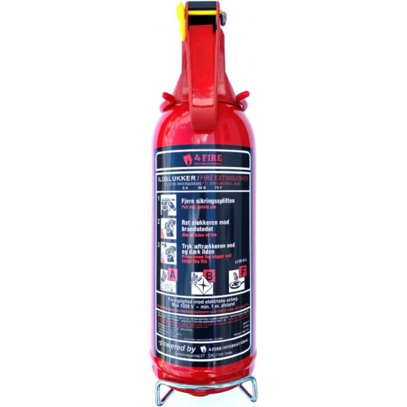 Universal Brandslukker 2 L – godkendt til el-oplæg op til 1000 V
