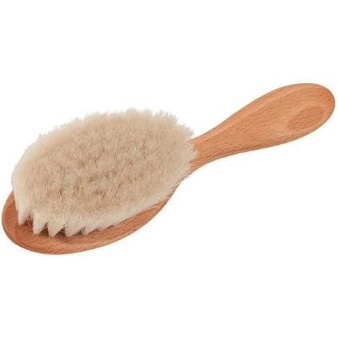 Croll & Denecke Babyhårbørste med gedehår & bøgetræ