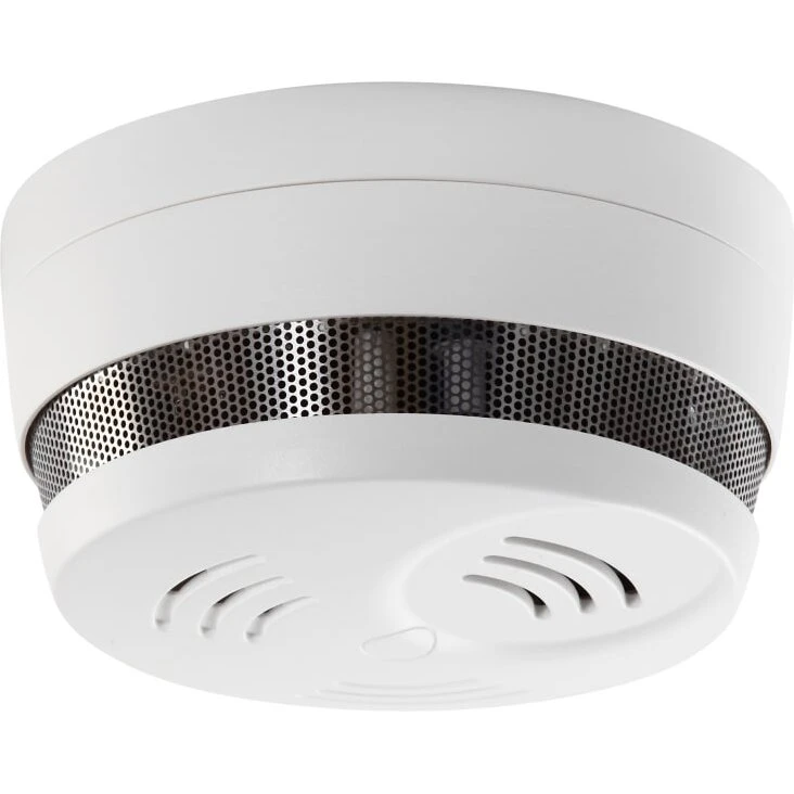 Cavius Trådløs røgalarm Ø97 mm, 230V med 10 års backup